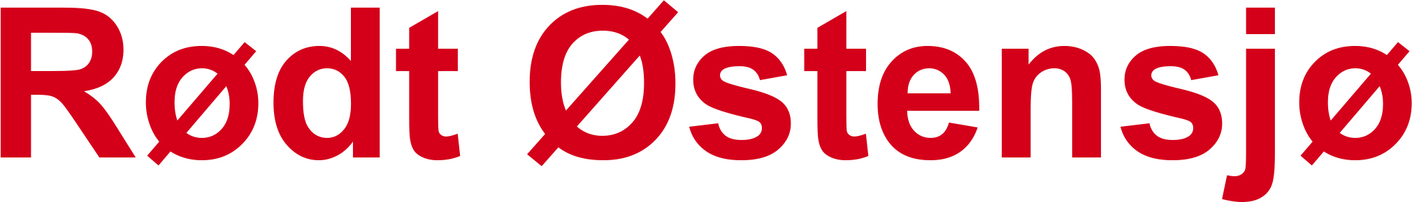 Rødt Østensjø