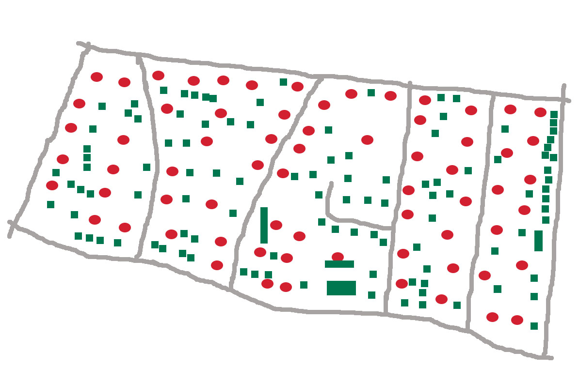 Eksempelområde på Oslo vest